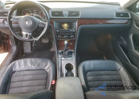 2013 Volkswagen Passat Sel из США, поврежденный, VIN 1VWCN7A36DC122220